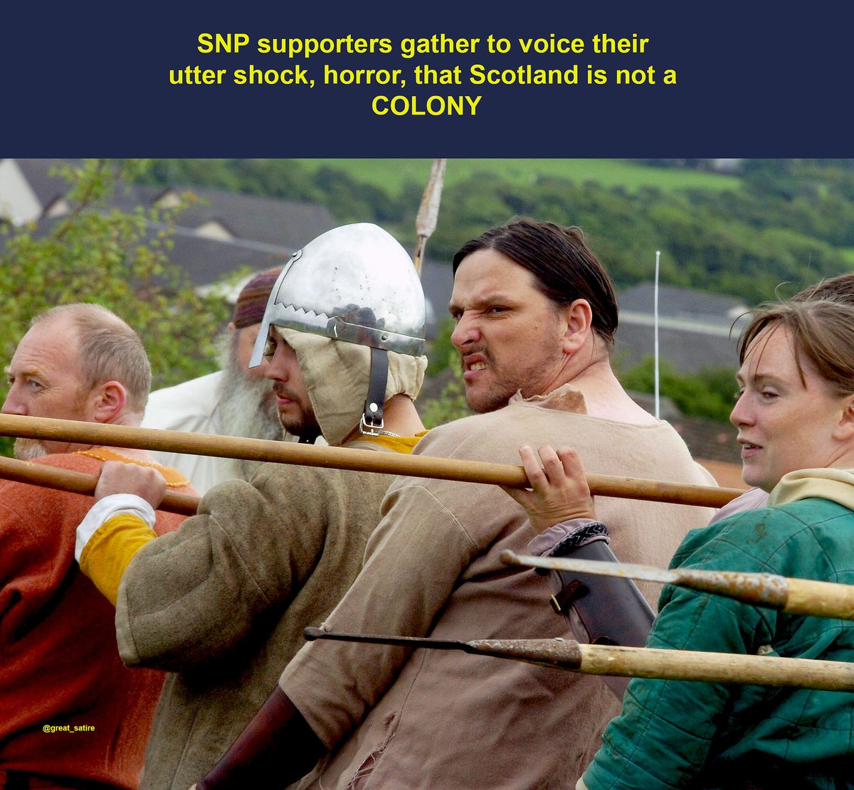 great_satire's tweet photo. @Ian_Burnett_ #snp #noref #deludedfools https://t.co/7CuyUKHuT1