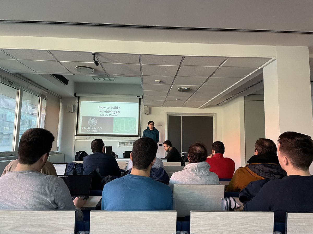 DeepfieldProj's tweet photo. @INESCTEC researchers at the 2nd day of the summer school on #SLAM &amp; #Perception organized by our partners from @polimi #deeplearning #MachineLearning #AutonomousVehicles #AI #AirLab https://t.co/hqXgQs9sd3