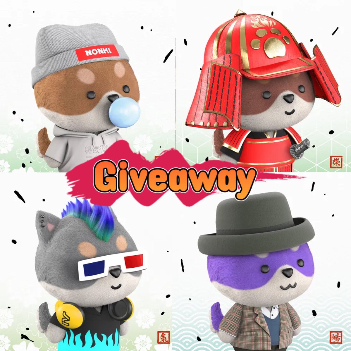 (1/2ページ)
🌈#Nonkiverse🐶#フリミン✨
ゲームのアバターとして使用できる
可愛い豆柴NFTを #Giveaway💕

🌟私だけの特別企画🌟
🎁#FreeMint×5️⃣名様に‼️

✅Follow &amp; RT+❤️
<a href="/blogninon/">Ninon(にのん)</a> <a href="/nonkiverse/">Nonkiverse</a> 
✅Tag3🏷
✅Join "discord.gg/CuVjucFspw"

⏳48h めっちゃ可愛いよ😍
#Giveaways #NFTs #nftart