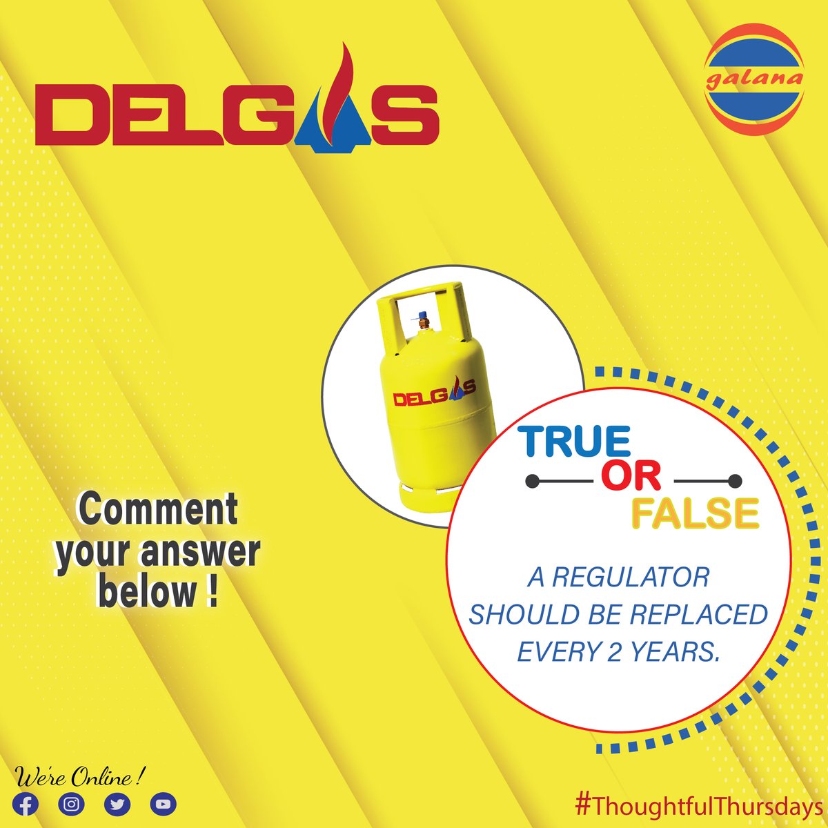 galanaenergies's tweet photo. How well do you know your gas cylinder? 
Test your knowledge and see! 

*Keep an eye for updates to see if you got it right.

#ThoughtfulThursday #Trivia #LPGKnowledge #TeamGalana #oilandgas #galana #LPGKenya https://t.co/l8NJD0Aadq