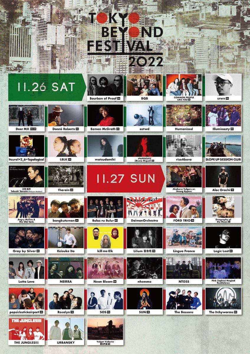 unekim's tweet photo. Tokyo beyond 2日間のDJはBQBクルーが担当。TANACHU、MICCYAN(FRANTIC BROWN BEAT)、youthke(TAMTAM)、Shingo Maeda(birds melt sky)の4人が神出鬼没に各会場で突然DJする予定。こんなの頼めるのBQBだけ。 https://t.co/Y9520IoSjd