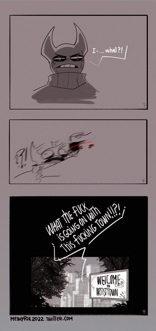 MewyFox's tweet photo. sorry but....... LOVE His voice #bobvelseb #SpookyMonth #SrPelo #fnafsecuritybreach

PS: no one leaves the city of artists https://t.co/h5s1HY3ly9