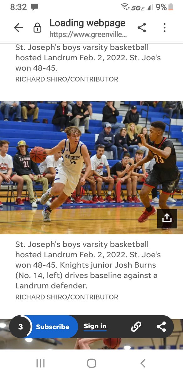 sjcbasketball's tweet photo. So Happy for the support we got from family and friends at the Greenville County Thanksgiving Tournament. Special thanks to #LiamGreen for coming out to cheer his friends on.
#knighttime https://t.co/1Gc5JQrWJ5