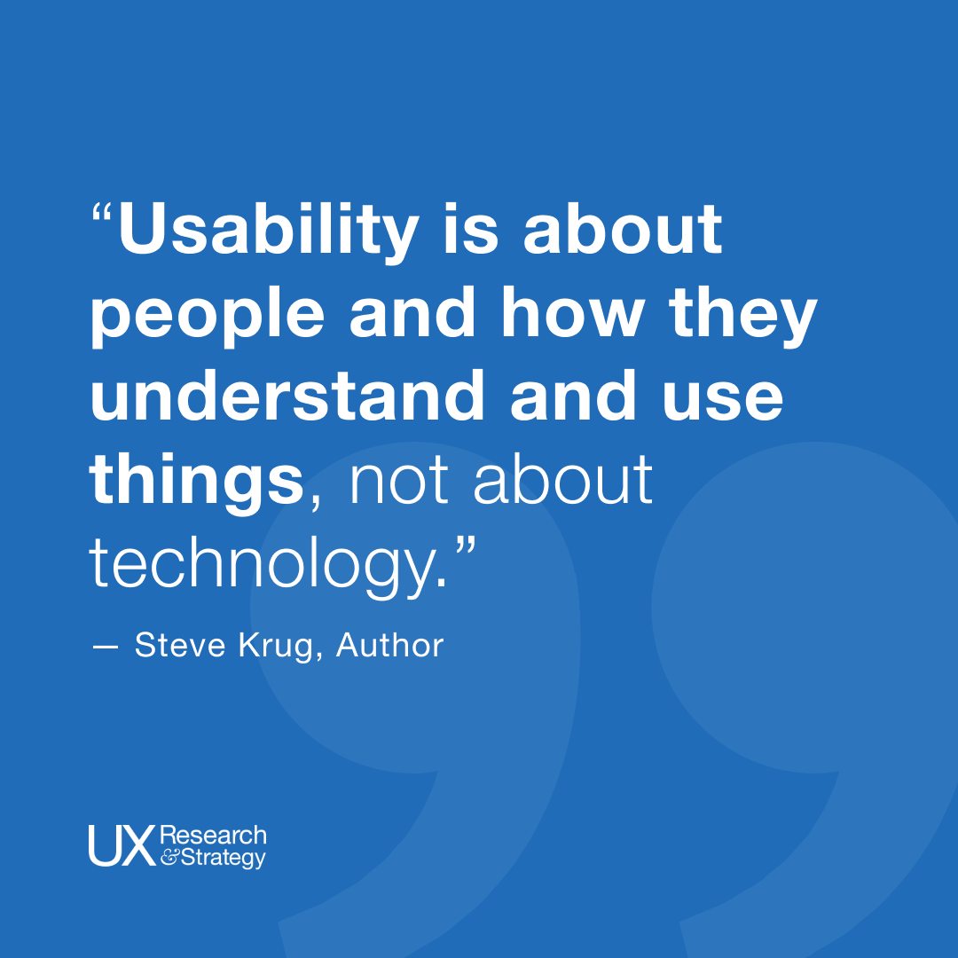 ux_and's tweet photo. Usability is about people and how they understand and use things, not about technology.
— Steve Krug, author

#uxd #quote #uxquote #ux101 #cx #ux #uxdesign #uxrs #designresearch  #uxlearning #uxprocess #uxinspiration #designinspiration #uxresearcher #creativethinking https://t.co/kin3g19r2F