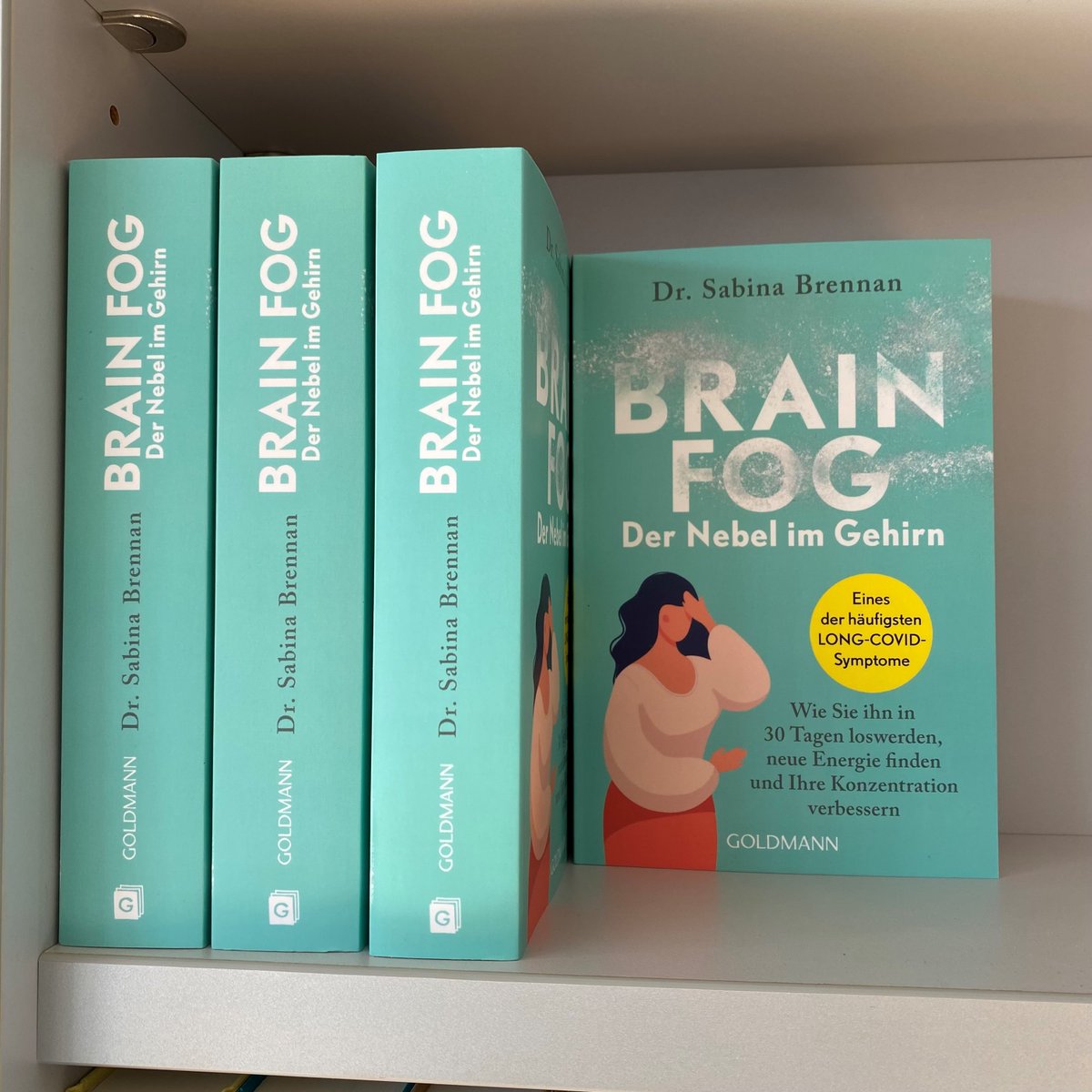 This kind of thing never gets old for me The German edition of my book is published by @GoldmannVerlag today #brainfog #brainhealth #LongCovid