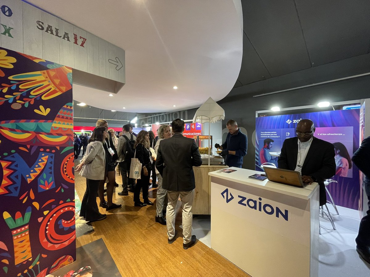 Zaion (@zaion_ia) on Twitter photo Ven a hablar de la inteligencia artificial conversacional <a href="/Zaion_IA/">Zaion</a> y comparte unos tacos con nosotros en el stand 27 de #exporc22 <a href="/MarionCamurat/">Marion Camurat</a> <a href="/FFodere/">Franz Fodéré</a> Ven a hablar de la inteligencia artificial conversacional <a href="/Zaion_IA/">Zaion</a> y comparte unos tacos con nosotros en el stand 27 de #exporc22 <a href="/MarionCamurat/">Marion Camurat</a> <a href="/FFodere/">Franz Fodéré</a>