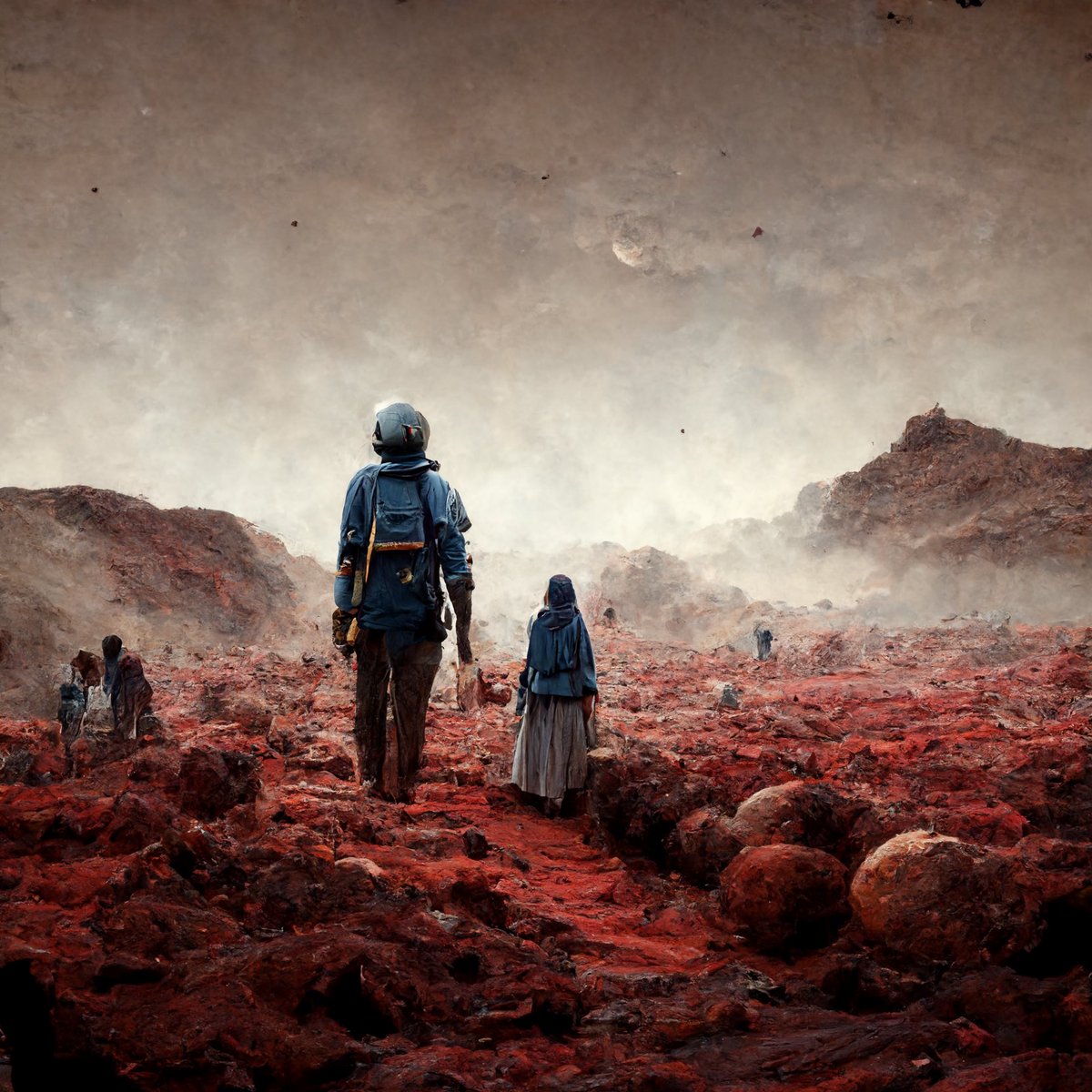 My first image done in @midjourney_ai . What a result. Getting <a href="/reseterra/">RESETERRA</a> vibes
