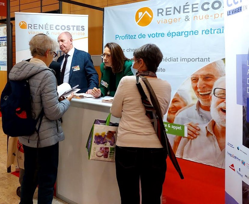 costesviager's tweet photo. Renée Costes au Salon Horizon Sénior de Lyon !📢

Dès aujourd’hui et jusqu'à demain, nos #experts #viager et #nuepropriete du Rhône sont présents sur le stand D12 pour échanger avec les visiteurs sur leurs projets et les solutions que Renée Costes peut leur apporter. https://t.co/FP0BBDAhpv