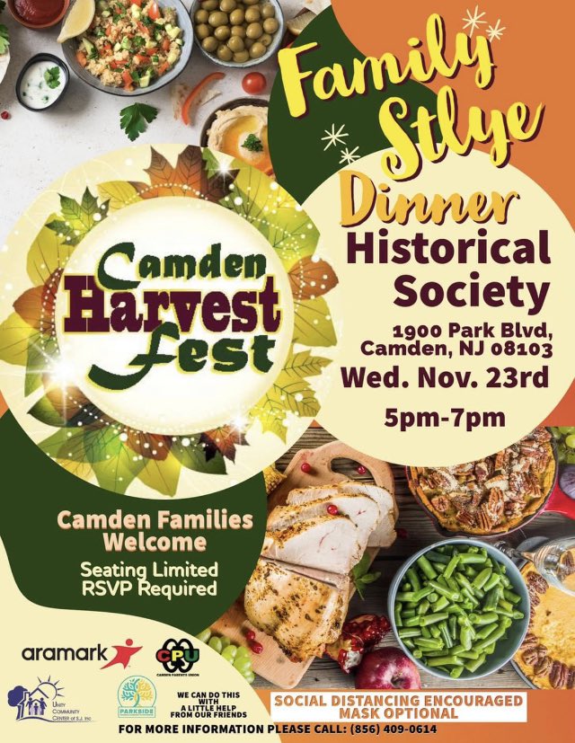 CreativeCMD's tweet photo. Hey Creative Arts Family! If you’d like to register for the “Camden Harvest Fest” please use link below:
https://t.co/kLqPqfNRhS
#CamdenHarvestFest
#FoodFamilyFun https://t.co/w9A3ti0ELy
