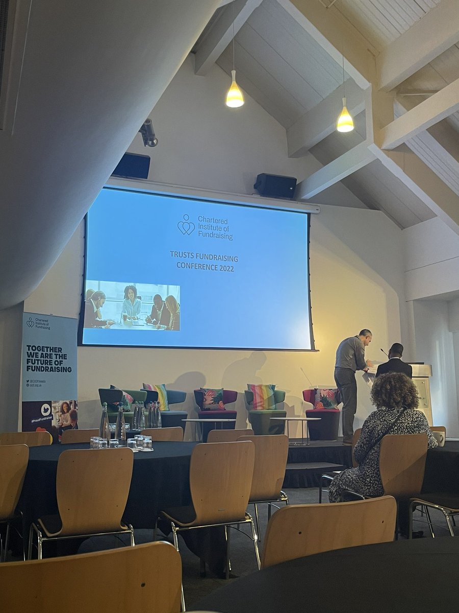 Fab opportunity to attend <a href="/CIOFtweets/">Chartered Institute of Fundraising</a> Trusts Fundraising Conference. Already lost track of how much free coffee I’ve had ☕️ #trustsandfoundations