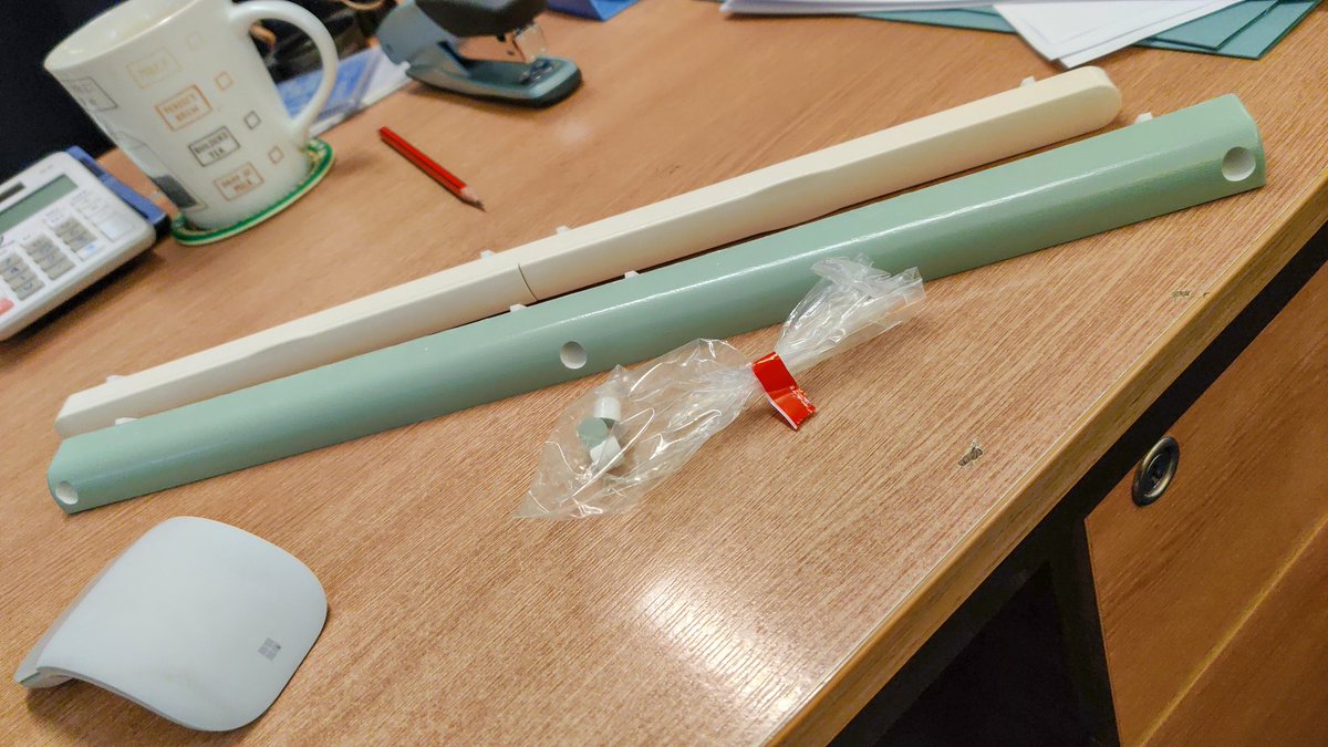 When your customer orders custom foiled windows (Chartwell Green on Cream) it's only fitting you custom foil the trickle vents too.