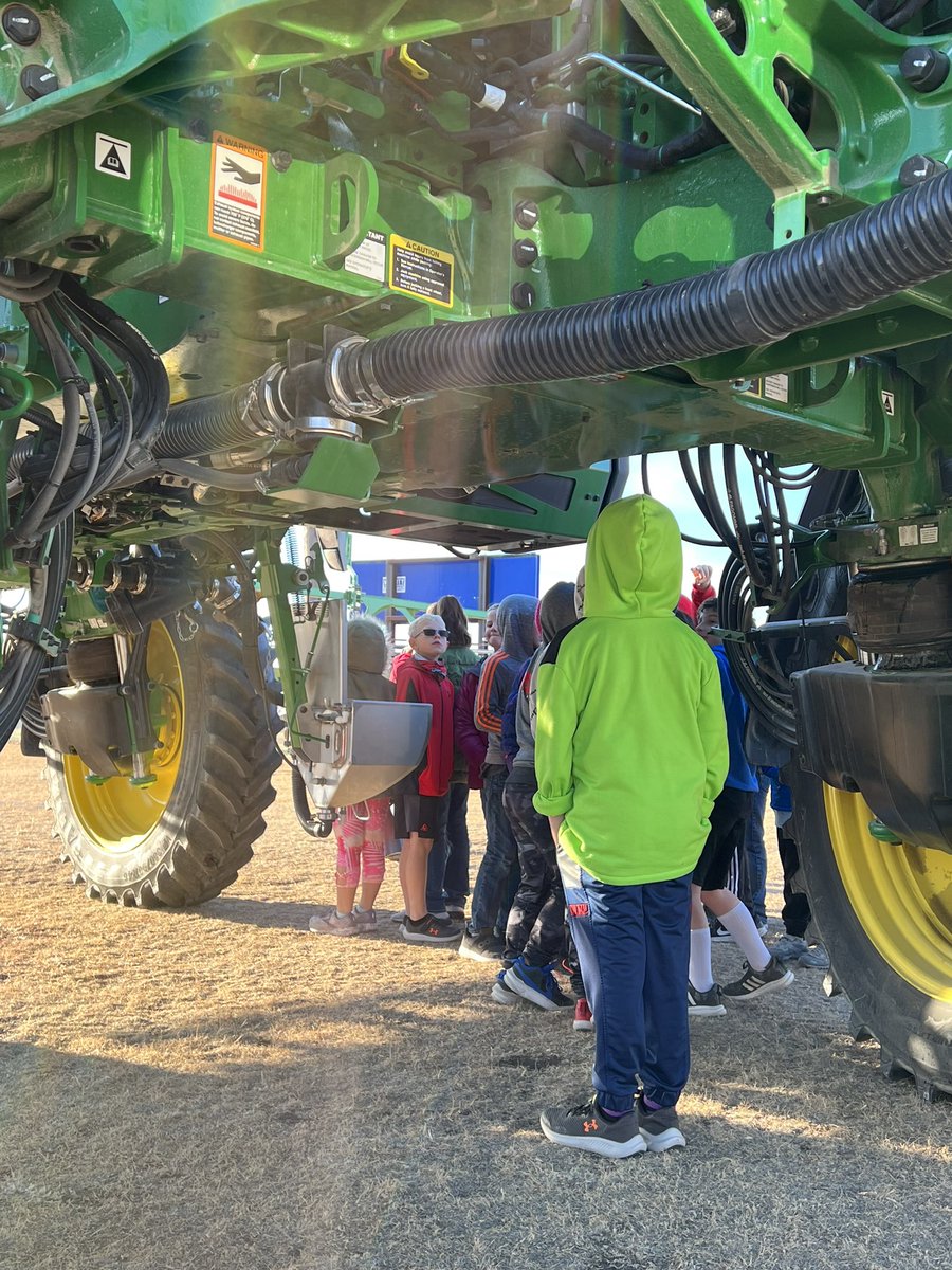 Ag Morning for <a href="/USD303/">USD 303 - Ness City</a> elementary students! They had a ton of fun and learned a lot about agriculture. Thank you to Mrs. K and the FFA officers!