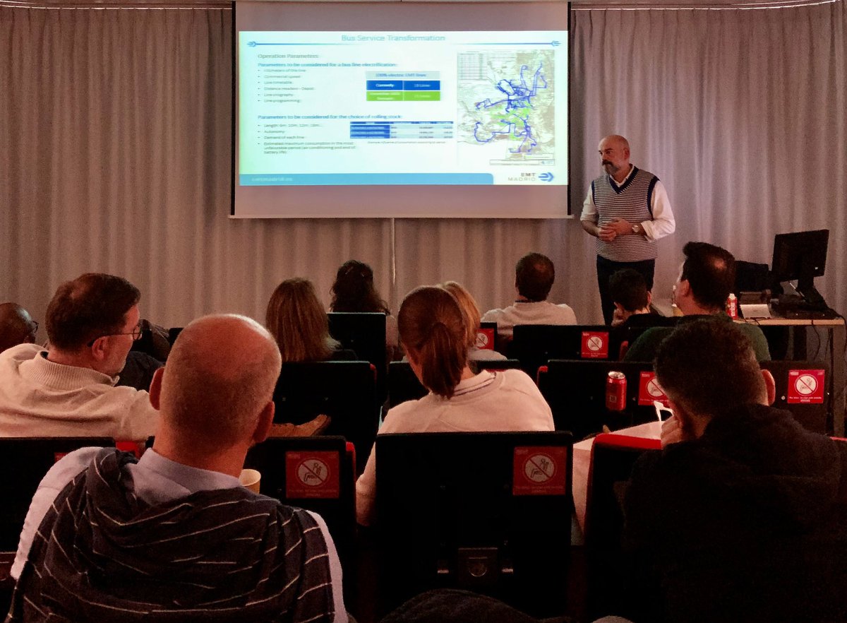 City case by Sergio Fernandez, <a href="/EMTmadrid/">EMT Madrid</a>: the buses in Madrid will be 💯% electrified by 2030 🚌⚡️ #diplomaprogramme #uitp #academy