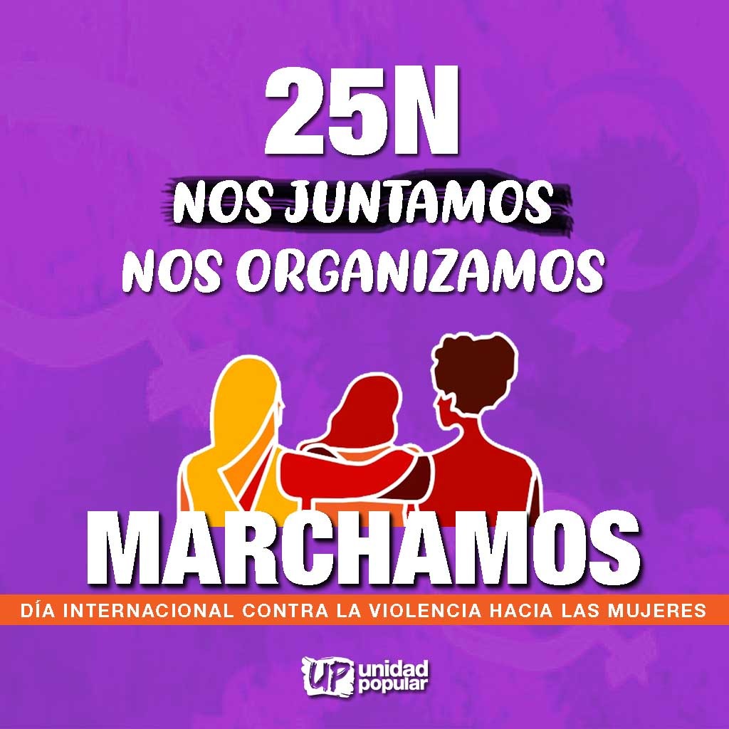 unidadpopularsf's tweet photo. 💪💜 #25N | En el día internacional contra la violencia hacia las mujeres, nos movilizamos en #Rosario a las 17:00 desde Plaza San Martín hacia Parque Nacional a la Bandera.
#NosJuntamos
#NosOrganizamos https://t.co/yf0GaFfZZ0