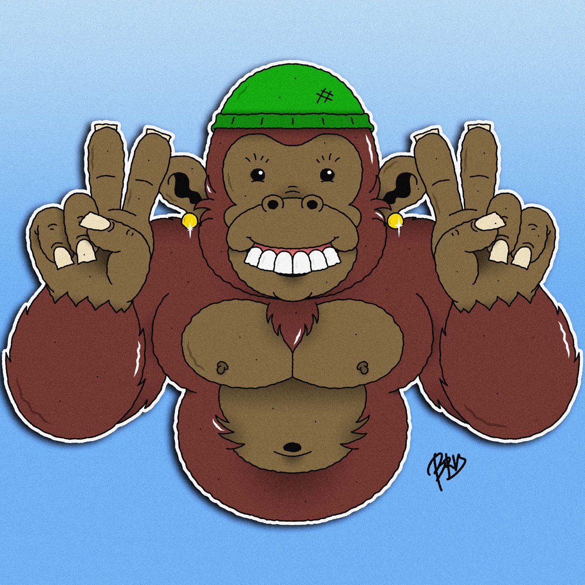 BRVS ๐ธ (@br__vs) on Twitter photo Okay Kongz, wacky pose! ๐ธ๐ธ๐ธ
Lol. Thank youu Ser <a href="/Breezy_eth/">Breezy.eth</a> for the commish! ๐ซถ He really is a goofy one! #OOH
<a href="/CyberKongz/">CyberKongz</a> #CyberKongz #KongzArt #CKTributezbyBRVS Okay Kongz, wacky pose! ๐ธ๐ธ๐ธ
Lol. Thank youu Ser <a href="/Breezy_eth/">Breezy.eth</a> for the commish! ๐ซถ He really is a goofy one! #OOH
<a href="/CyberKongz/">CyberKongz</a> #CyberKongz #KongzArt #CKTributezbyBRVS