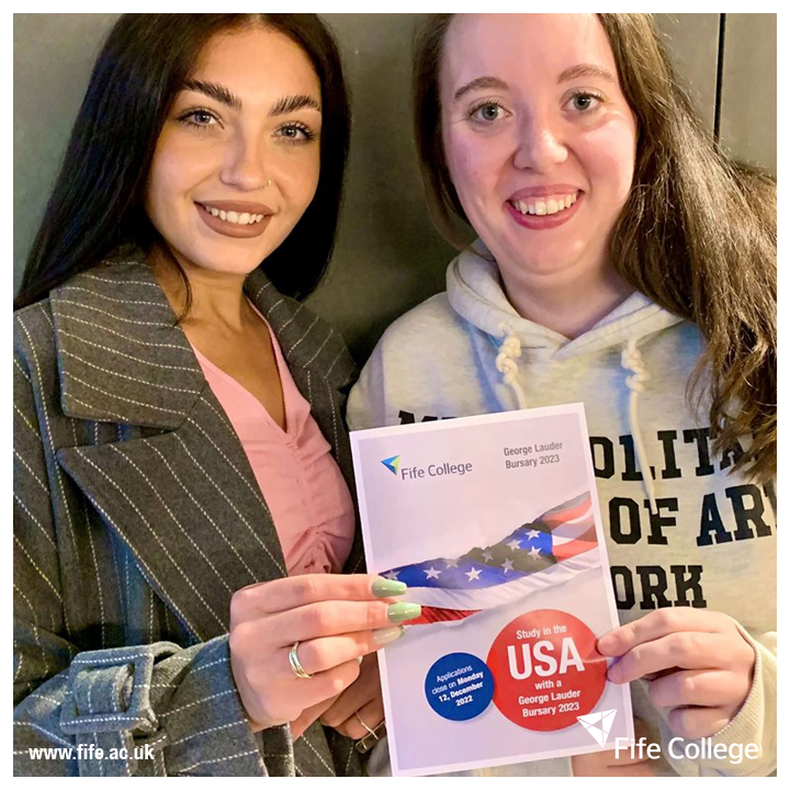 Fife College on Twitter "🗞 Fife College has back two students who have been studying