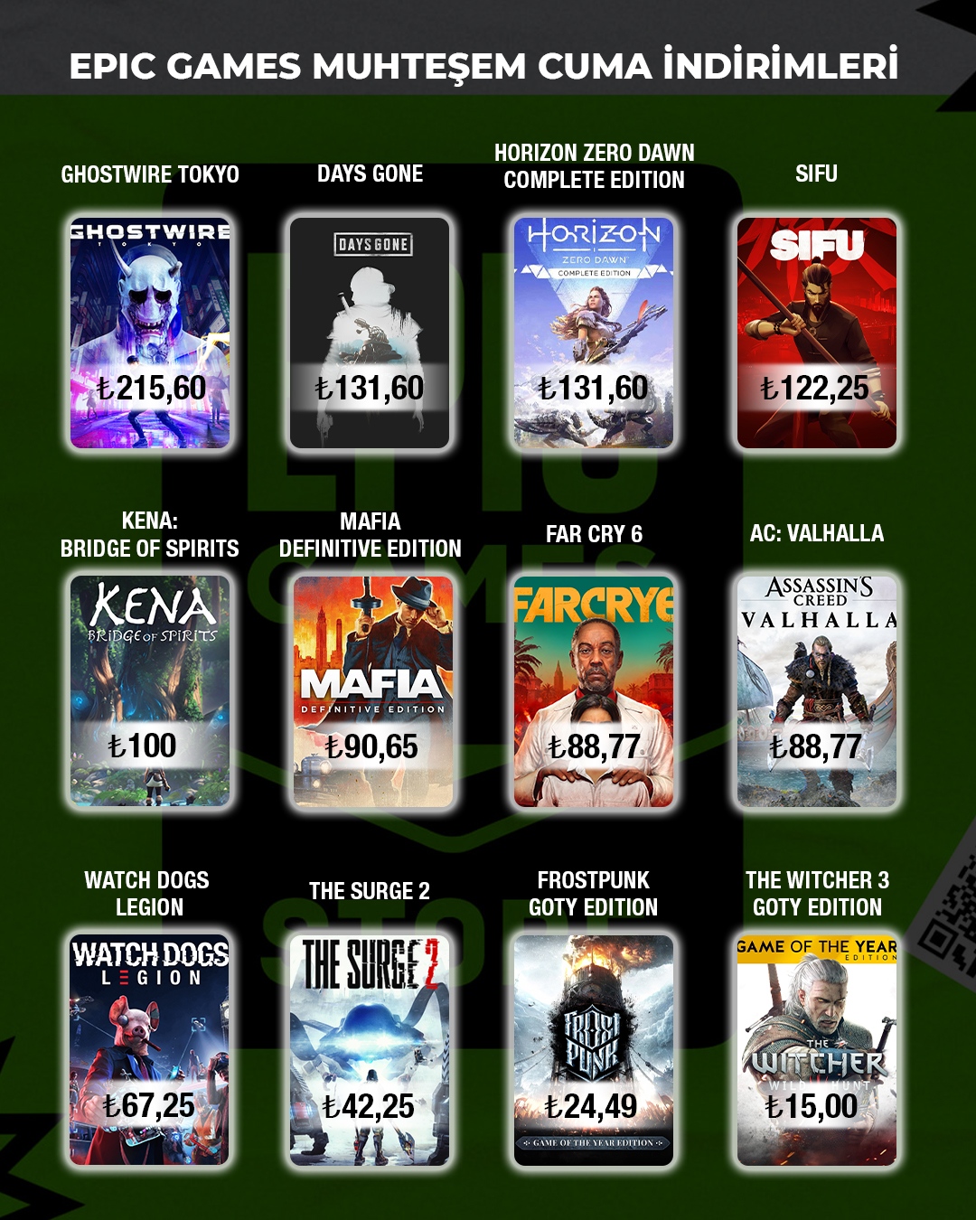 Multiplayer 👾 on Twitter "Sizler için Epic Games Muhteşem Cuma