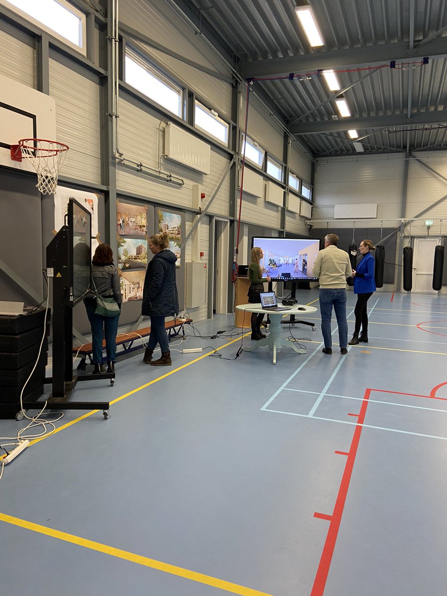 Vandaag tot 21 uur in de gymzaal een mooie impressie van het nieuwe gebouw. Kom kijken!