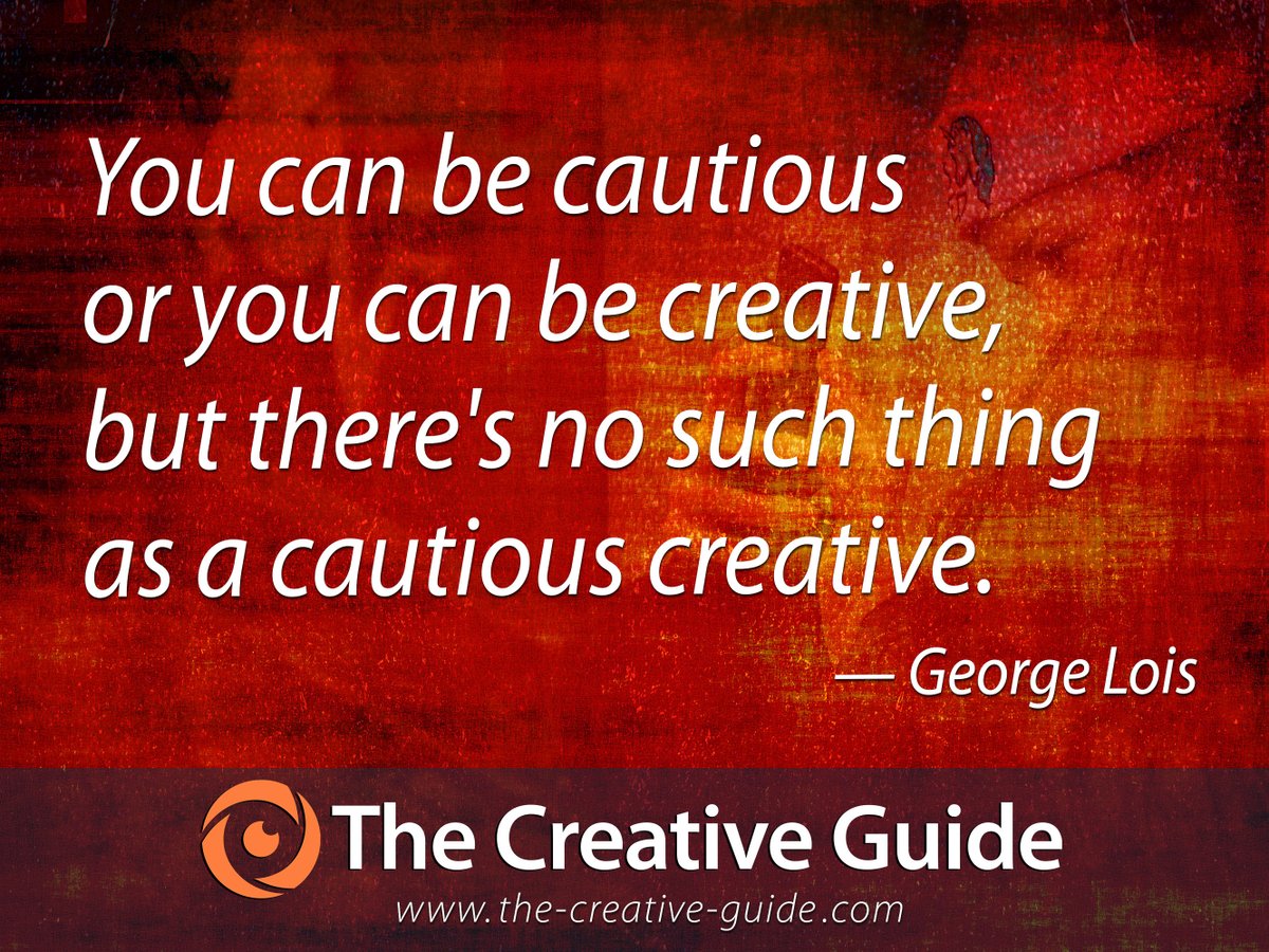 _creative_guide's tweet image. True creativity requires courage, courage to be true to yourself, courage to ignore the loud opinions of others, and courage to explore strange new ideas. 

We teach the creativity; you bring the courage.

the-creative-guide.com/all-coaching-o…

#creativeguide #creativityguide #creativecoach