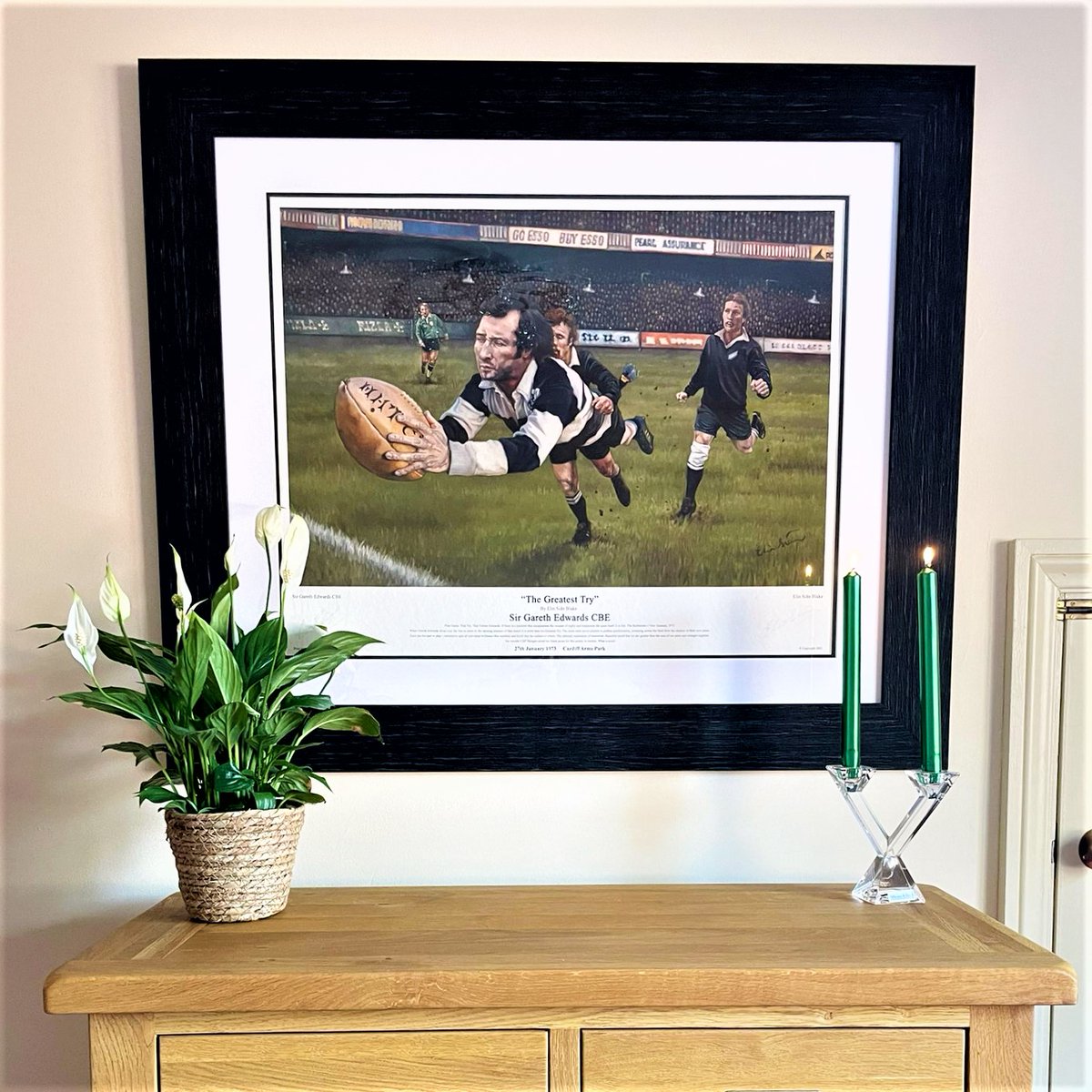 TheGreatestTry's tweet photo. How big is a Greatest Try print? 

Our large print measures just over a metre wide, and makes quite the statement - as this customer photo shows. Where would you put yours?
https://t.co/myDo7yxcvE https://t.co/9IceH3PQnx