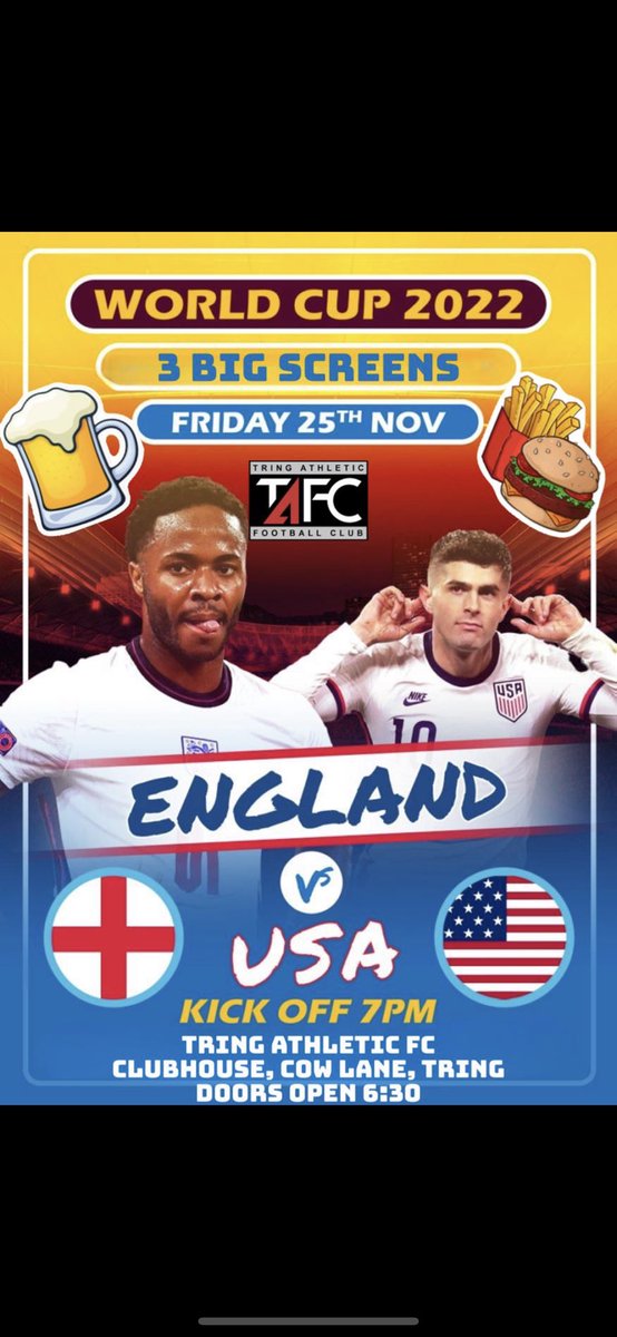 Come support the club 🔴⚫️⚽️🍺 food from <a href="/isalie1/">claire garlick</a> 🍔🍟