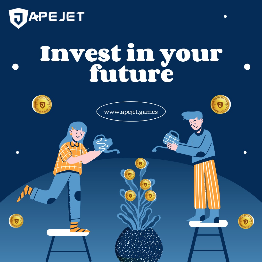 Invest in future.
.
.
#crypto #apejet #almirawallet #investing #passiveincome
