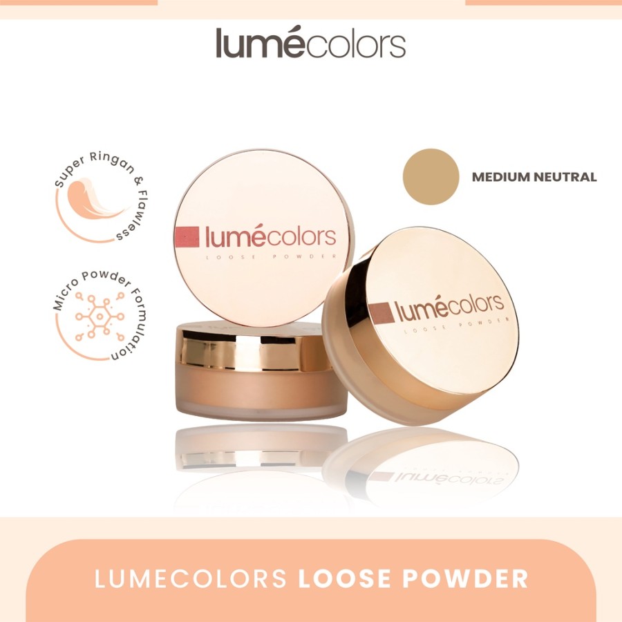 Coba cek ini, deh: "Lumecolors Loose Powder 8gr Bedak Tabur Shade Light Neutral Bandung" Rp149.000 di toko MAFIA SAKTI Tokopedia. Bisa Bebas Ongkir, lho. tokopedia.link/KXbS0oBEbvb
