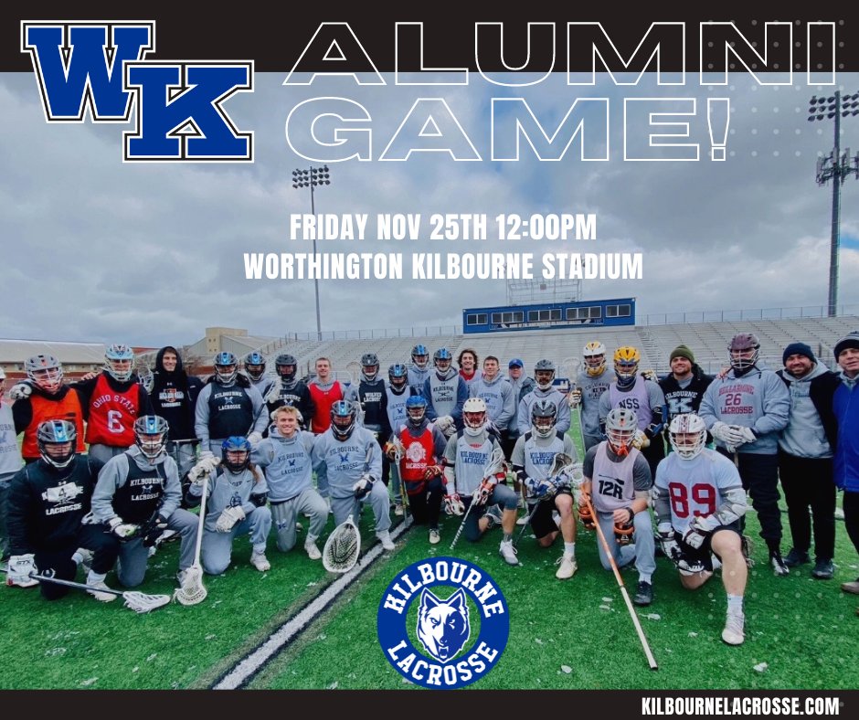 Worthington Kilbourne Lacrosse on Twitter "Alumni alert!!! Grab your