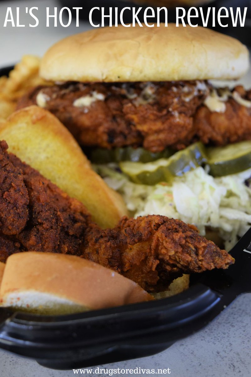 If you like hot chicken, but you're wondering if you'll like Al's Hot Chicken, keep reading our Al's Hot Chicken Review here: drugstoredivas.net/als-hot-chicke…

But, spoiler alert: It's hot.