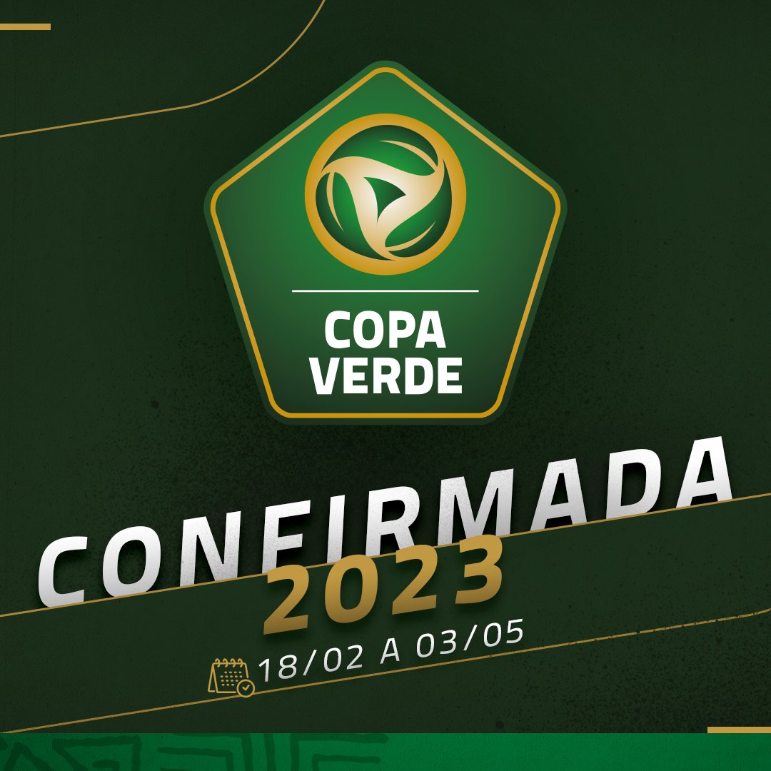 A Copa Verde 2022 acabou de terminar, mas a gente já tá ansioso pela próxima! 😍
