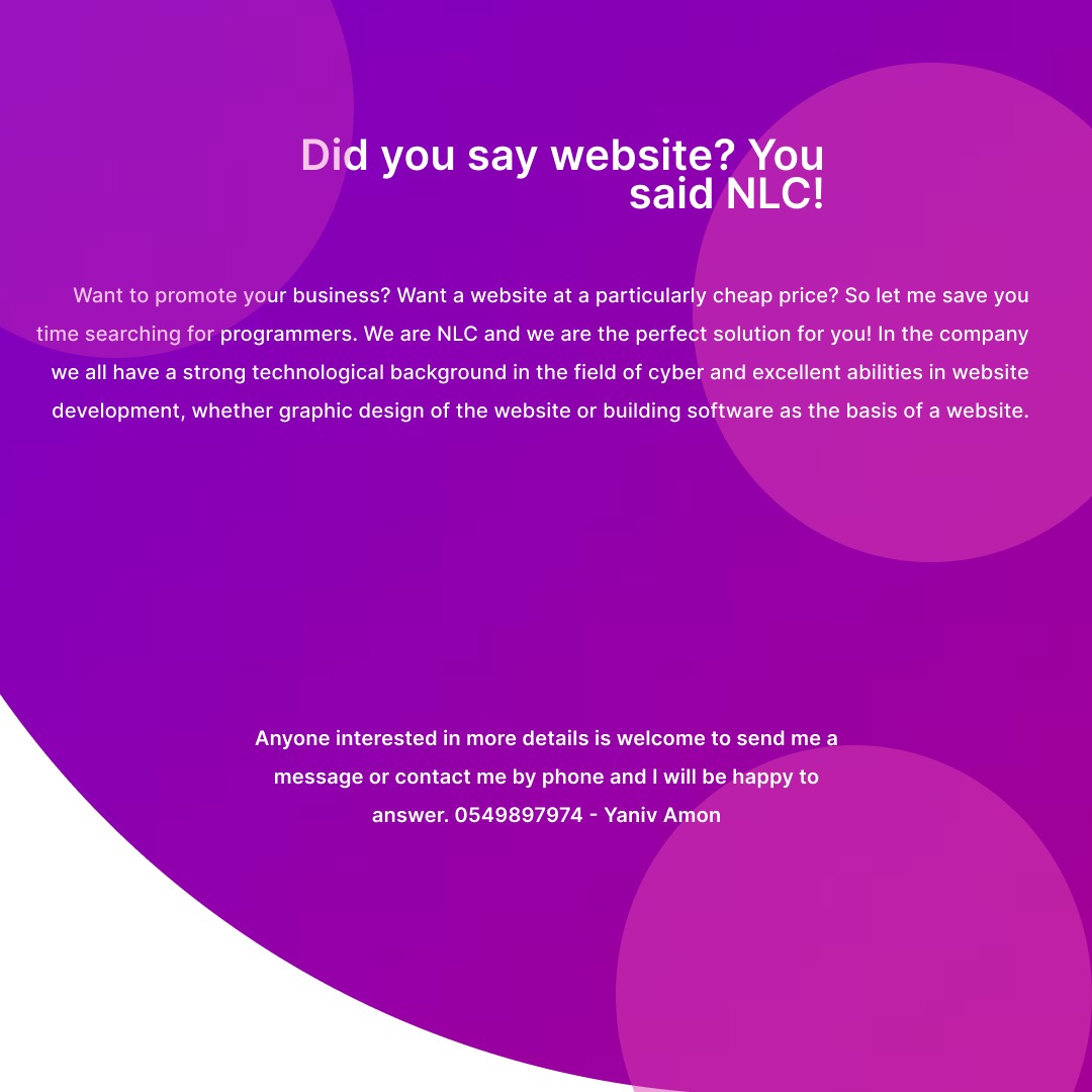 nextlevelcoding's tweet image. Looking for a Website?
We are your answer!
#websites #WebsiteDesign #Website #design #business #startup #Job #money #CashOut