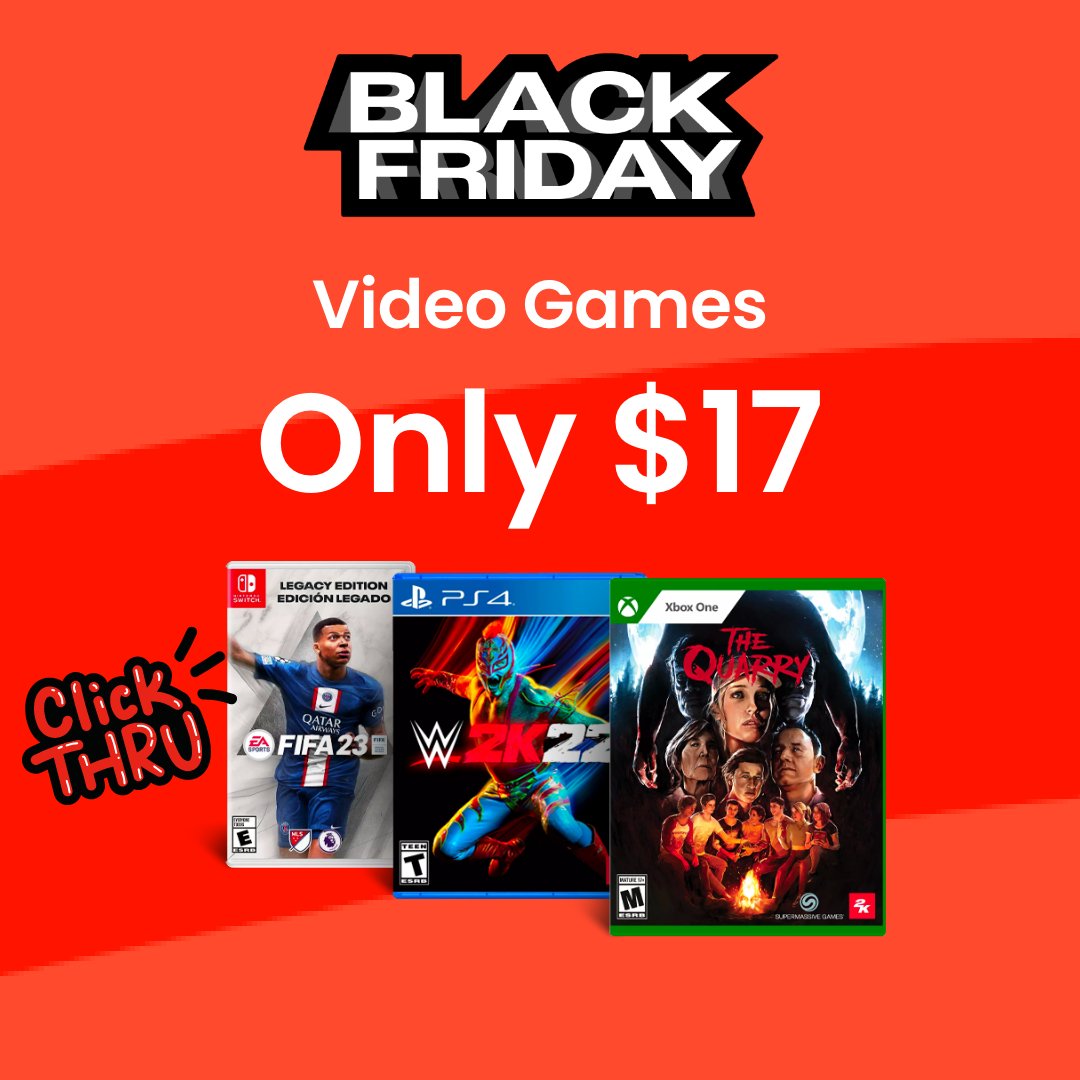 gamestop's tweet photo. Select games are on sale now for as low as $17! 

Check it out and finally put a dent in that backlog of yours: https://t.co/0zuURuIxJD https://t.co/W82tK3Geh8