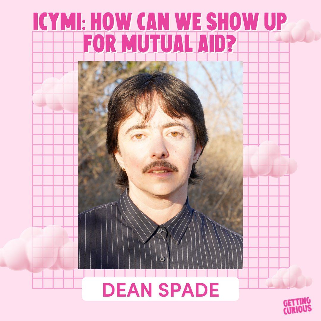 This holiday season, we’re inviting Getting Curious listeners to reflect on what it means to be in community. And in that spirit, we’re re-releasing @jvn + @deanspade's convo about mutual aid and the importance of local support networks. LISTEN: apple.co/jvn 🌈