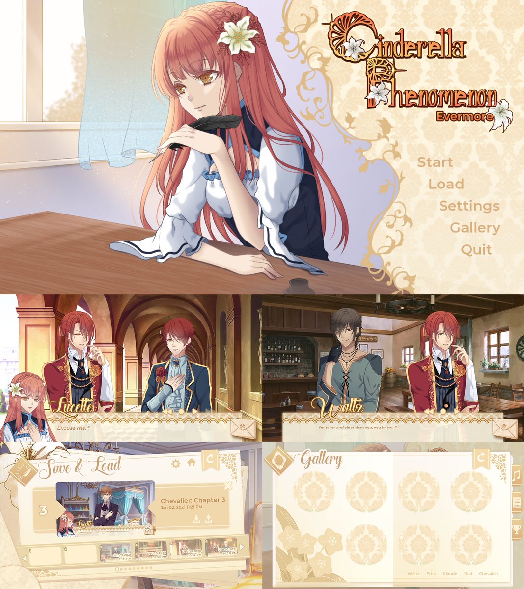 sitraxis's tweet photo. #CPEvermore UI Design I did for @dicesukidev 2 years ago! One of my most self-indulgent designs for its cream color scheme~ 💖

🌼Get it here (15% off): https://t.co/oYUDoy081p
🔮But the first game's free! https://t.co/tcZe7fnahM https://t.co/UfFU7C7sim