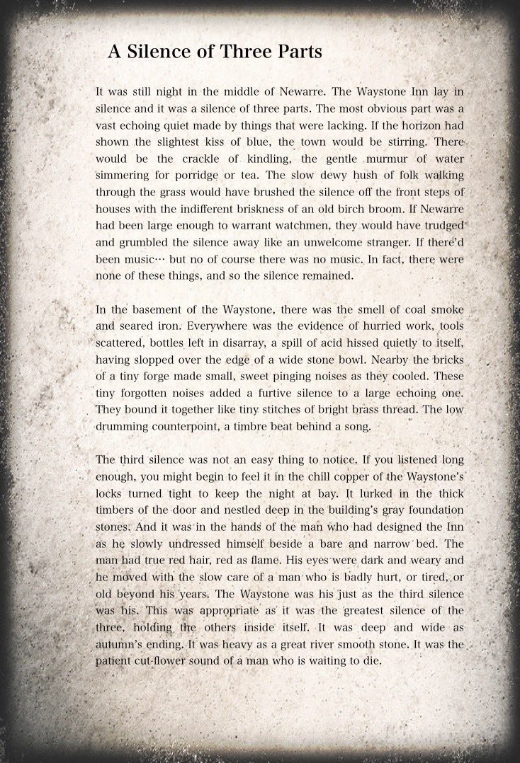 Doors of Stone page 9 Kingkiller Chronicle book 3 leak