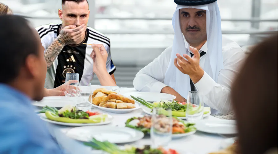 Wenn ich noch ein Rest Menschenrechte in den Zähnen habe, aber ich nicht will, dass es der Emir beim rauspicken sieht #GERJPN #WM2022 #BoycottQatar2022 #DieMannschaft #OneLove