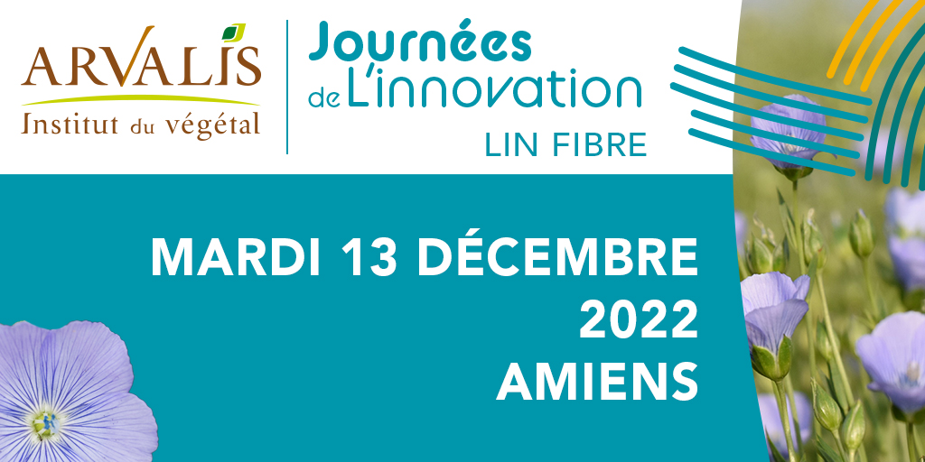 📅À vos agendas !
✍️Inscrivez-vous vite à notre journée de l’Innovation Lin Fibre le 13 décembre prochain à Amiens grâce au lien ci-dessous 
my.weezevent.com/journee-de-lin…