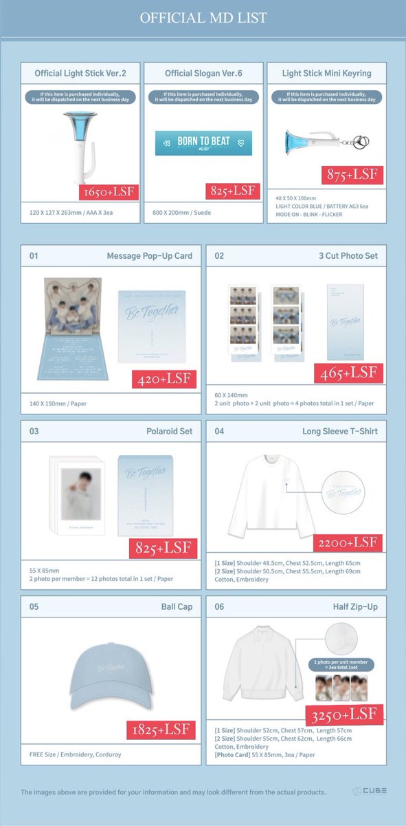 daesangdistrict's tweet photo. [PHGO] #PHGO | #DaesangDistrictGO

✨#BTOB 10TH ANNIVERSARY CONCERT 2022 #BTOBTIME [#BeTogether] OFFICIAL MD

🌷All prices+LSF

DOP: 12/15
Cutoff: 11/27

To order: https://t.co/GtKxvzo7Wj

#BTOB_TIME_Be_Together #Melody #Eunkwang #MINHYUK #Changsub #HYUNSIK #Peniel #Sungjae https://t.co/KGwyTvW3jZ