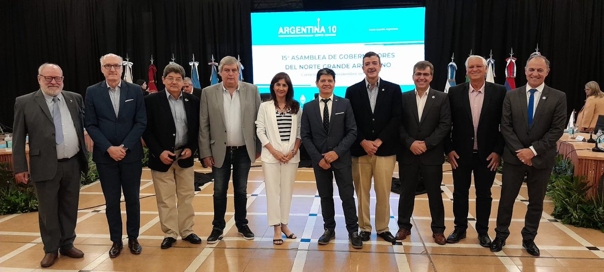 Junto con entidades de la región, el presidente <a href="/AlfredoGZChaco/">Alfredo González</a> participa en la ciudad de #Corrientes de una nueva Asamblea de Gobernadores del <a href="/nortegrande_ar/">Norte Grande AR</a>, marco en el que #CAME seguirá trabajando en sus propuestas para impulsar la competitividad en estas provincias 🇦🇷.