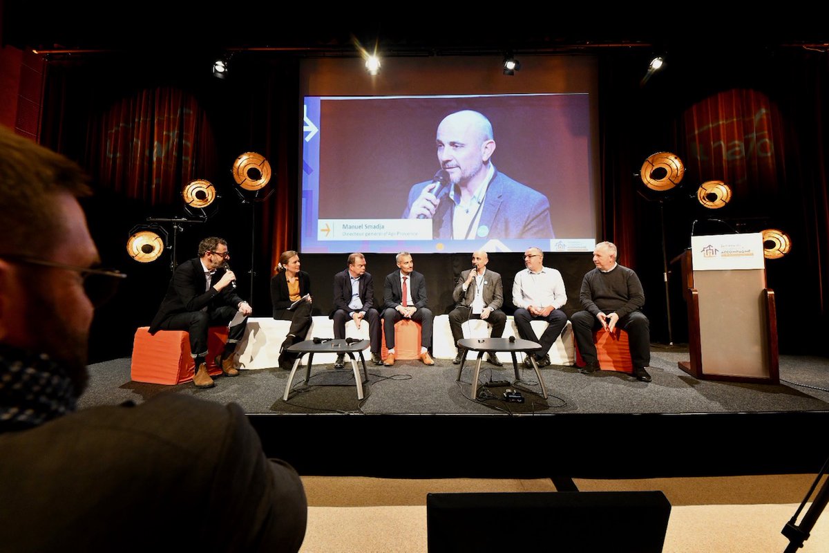 UnafoUnion's tweet image. Début de la 2e table ronde sur l&apos;importance de convaincre les élus de l&apos;impact socio-économique des résidences sociales pour produire davantage avec une présentation de la récente étude réalisée sur le sujet en collaboration avec la @dihal_gouv. 
#SLA2022  #logementaccompagné