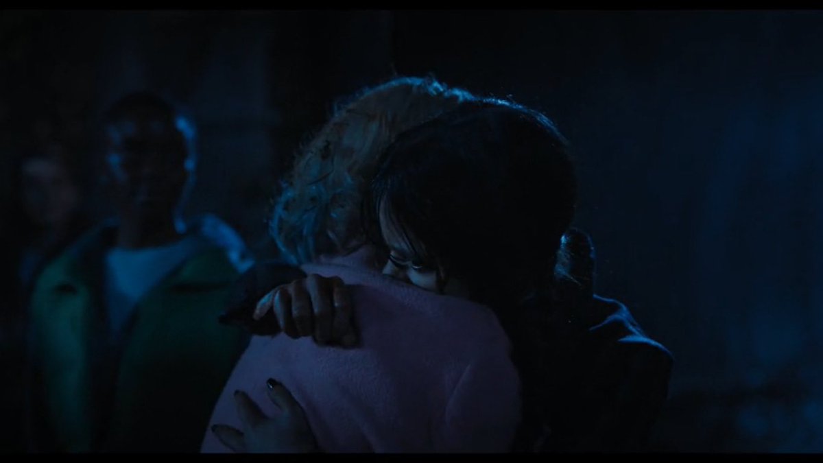 Enid and Wednesday both kissed other people and their hug was still the most romantic and heartwarming part of the entire show 💀#wenclair #wednesdaynetflix