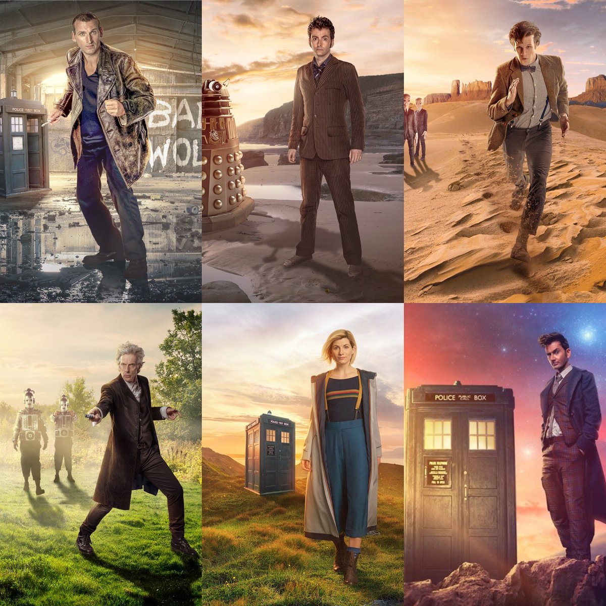 Full time doctors of the revival 💙

#DoctorWho #DoctorWhoDay