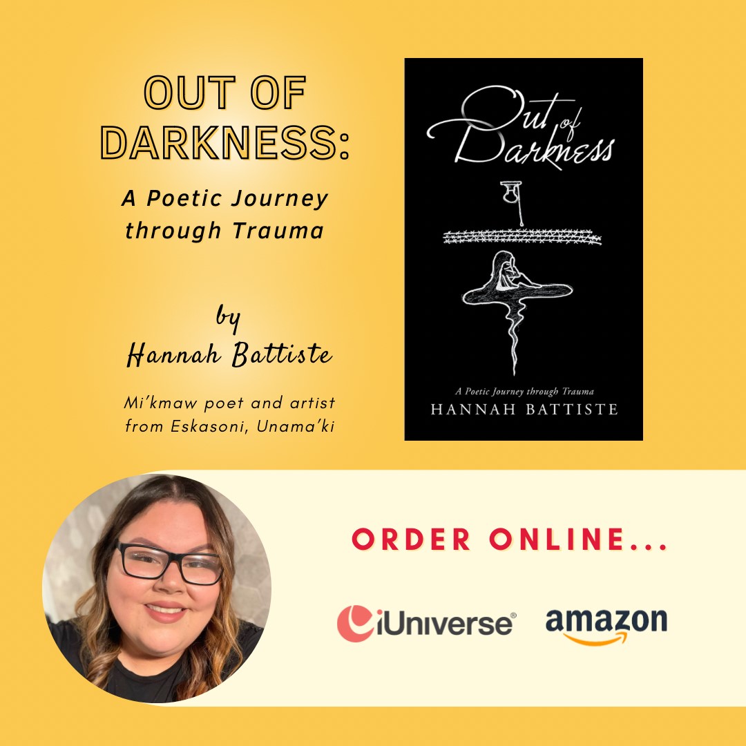 MTW_P2E's tweet photo. We are so excited to share two new books! Hannah Battiste's "Out of Darkness" is available online and Young Indigenous Women's Utopia's "KÎYÂNAW OCÊPIHK" is available at the book launch on November 24. Link in bio for more details! https://t.co/zVTsG6aw29
