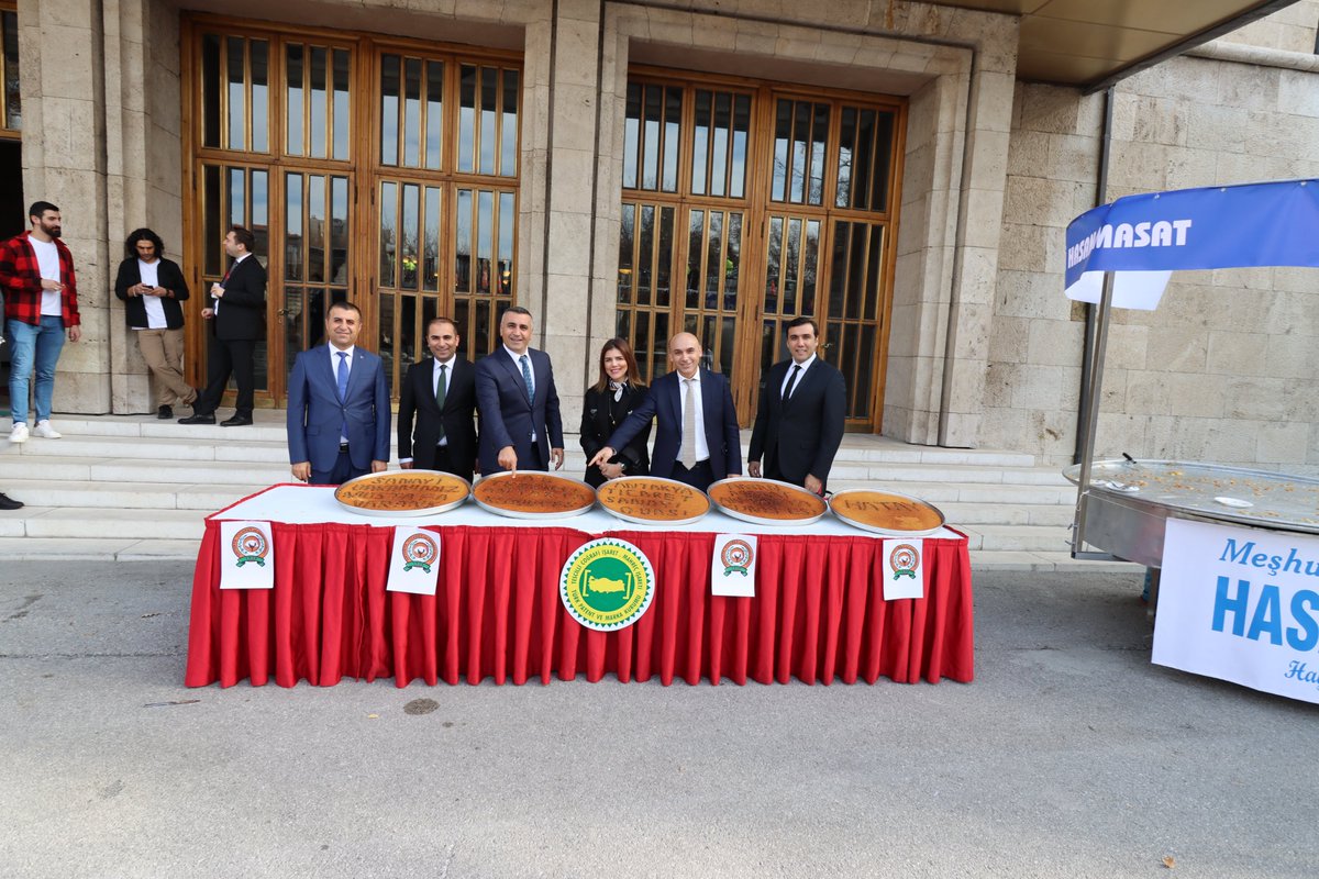 Odamız tarafından 2007 yılında Coğrafi İşareti alınan Antakya Künefesi’nin Avrupa Birliği Tescili’nin <a href="/TBMMresmi/">TBMM</a>’nde düzenlenen lansmanına⤵️