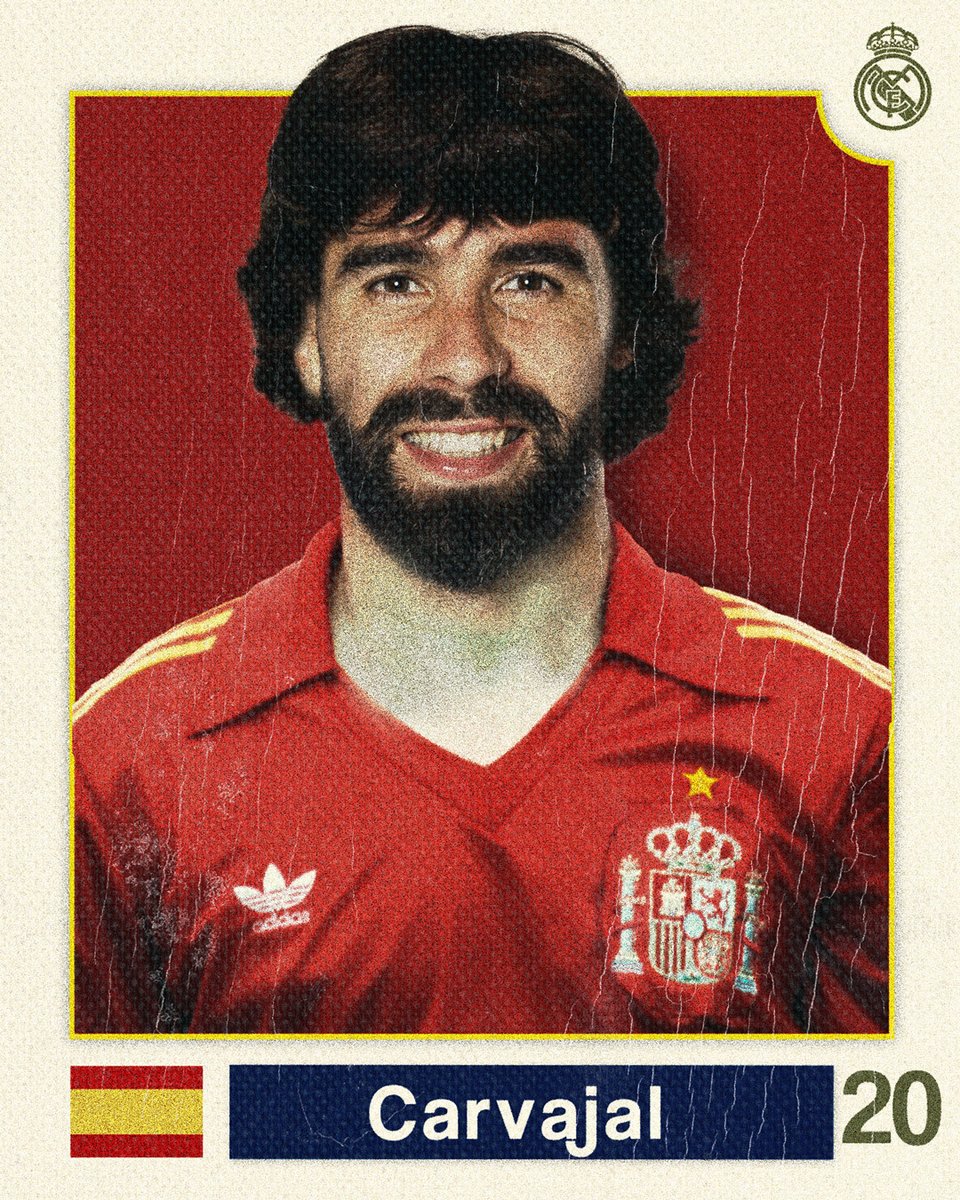 realmadrid's tweet photo. 🇪🇸 @DaniCarvajal92
🎴 Cromo 5/12
#FIFAWorldCup https://t.co/38TjTy0Nei