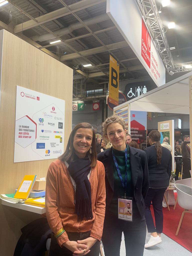 Merci à notre partenaire la <a href="/BanqueDesTerr/">Banque des Territoires</a> de nous accueillir également sur leur stand cette après-midi au <a href="/salondesmaires/">Salon des Maires et des Collectivités</a> !