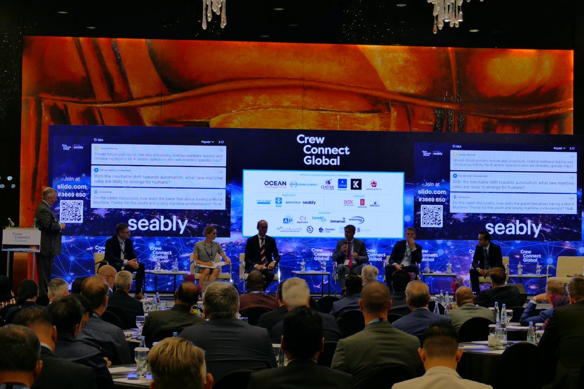 Day 2 of CrewConnect Global 2022: Recruitment, Rentention and Seafarer Welfare

#CrewConnectGlobal
#FASMaritime
#MaritimeEvent