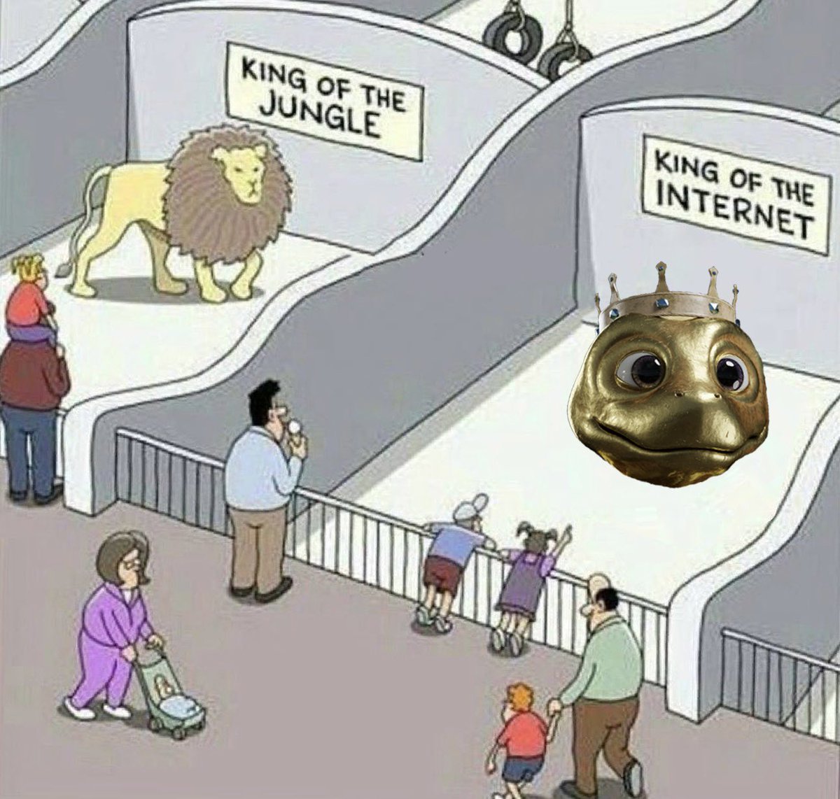 The King of the Internet 👑

The King Midas 👑🐢

#BeTheMEGA #CNFT #CNFTCollector