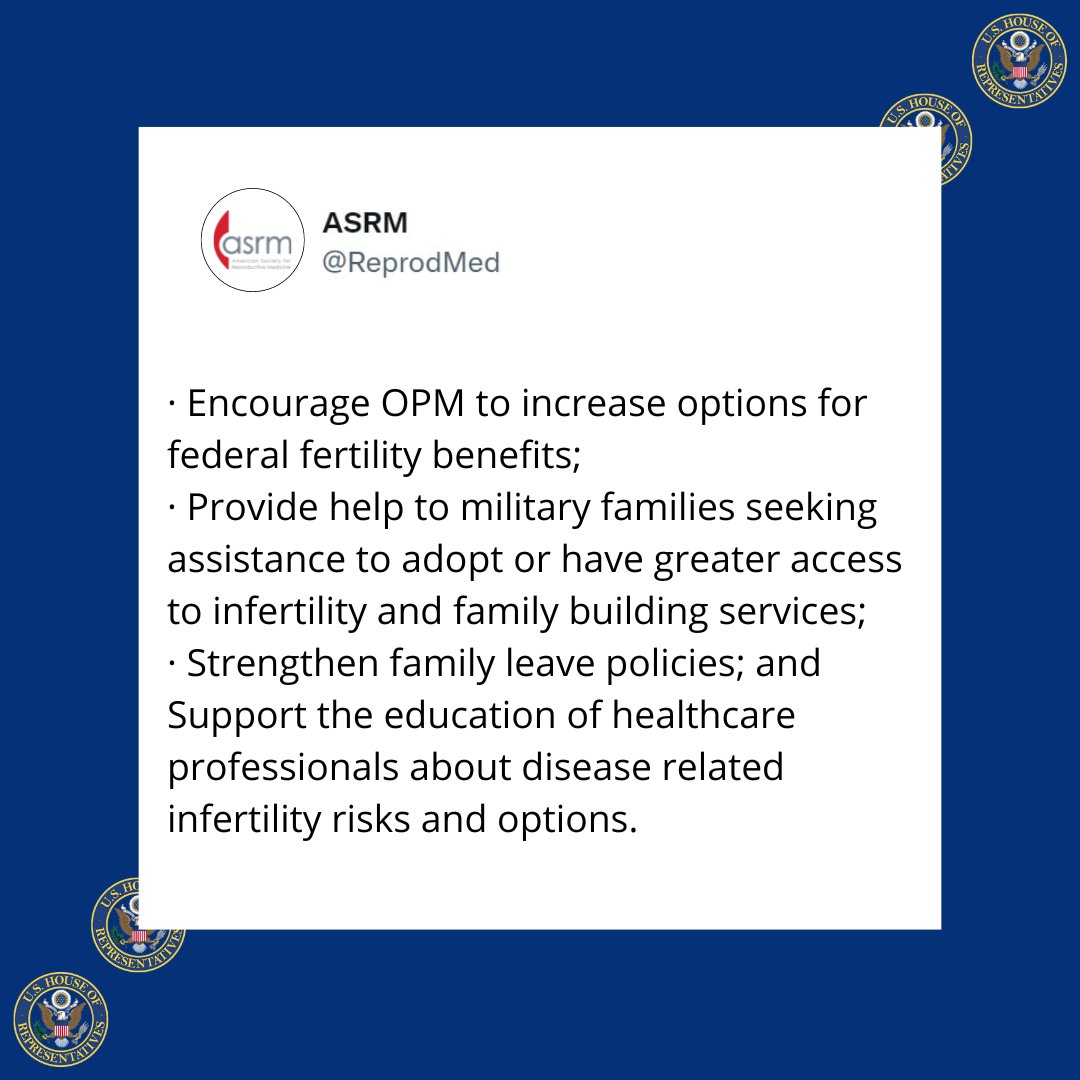 ASRM_org's tweet photo. 🚨BREAKING: Reps. Debbie Wasserman Schultz &amp; Billy Long announced the launch of a bipartisan Family Building Caucus to draw national attention to the medical challenges of starting a family faced by millions of Americans. ASRM is proud to be working with the caucus. https://t.co/DkOiwtSMTA