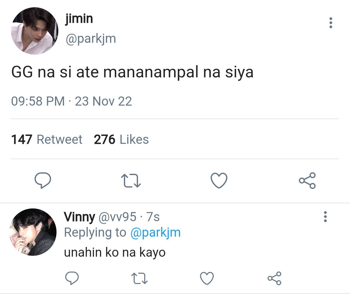Filo #Taekookau Where In..

Vinny ( Kth ) And Cion ( Jjk ) Are Always Coming At Each Other'S Neck. 68